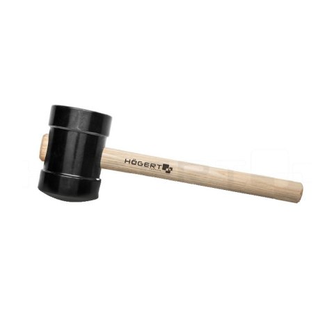 Hogert Młotek gumowy czarny 680g HT3B043 Hogert Młotek gumowy czarny 680g HT3B043