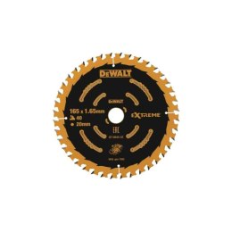 Dewalt Piła Tarczowa 165X20Mmx40Z Dt10640-Qz