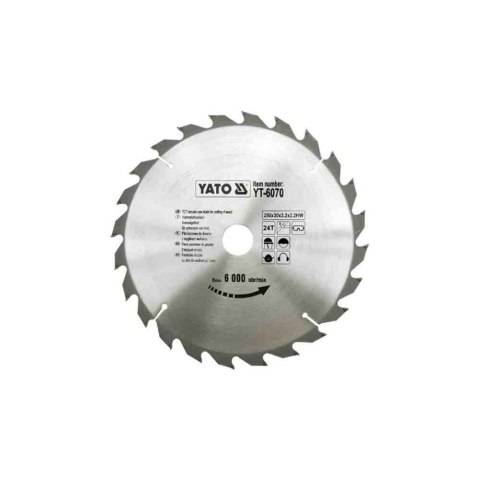 Yato Piła Tarczowa Widiowa 250X30Mm 24T Yt-6070 Yato Piła Tarczowa Widiowa 250X30Mm 24T Yt-6070
