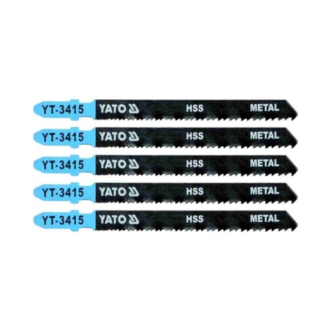 Yato Brzeszczot Do Wyrzynarki 5Szt. Metal Typ T Yt-3415 Yato Brzeszczot Do Wyrzynarki 5Szt. Metal Typ T Yt-3415