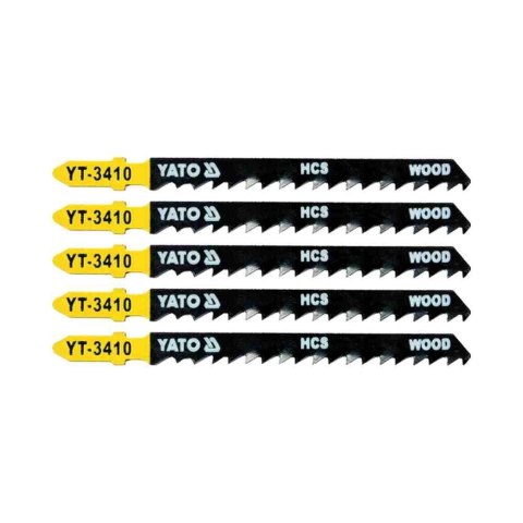 Yato Brzeszczot Do Wyrzynarki 5Szt. Drewno Typ T Yt-3410 Yato Brzeszczot Do Wyrzynarki 5Szt. Drewno Typ T Yt-3410