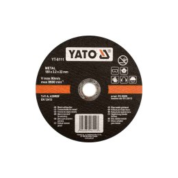 Yato Tarcza Do Cięcia Metalu 230X2,0X22Mm Yt-5927