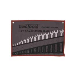 Teng Tools 15-elementowy zestaw kluczy płasko-oczkowych 5,5-19 mm 151590304