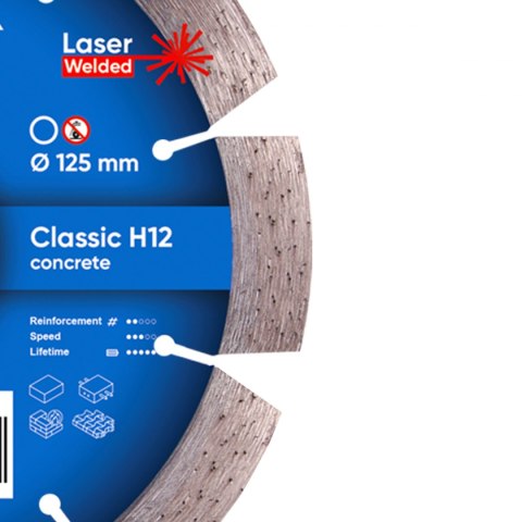 Distar Tarcza diamentowa do cięcia betonu segment 150mm CLASSIC H12 1A1RSS 123 150 11 012 Distar Tarcza diamentowa do cięcia betonu segment 150mm CLASSIC H12 1A1RSS 123 150 11 012