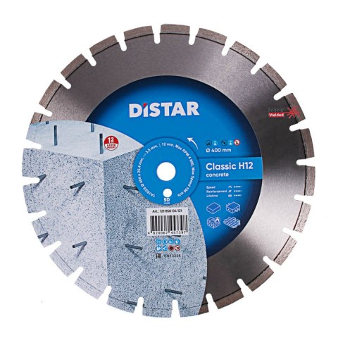 Distar Tarcza diamentowa do cięcia betonu zbrojonego 500mm 1A1RSS CLASSIC H12 121 850 04 157