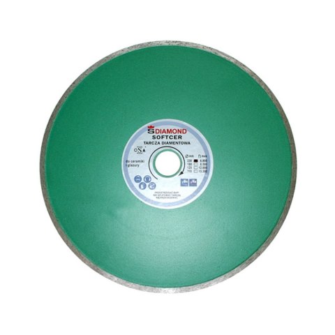 SDiamond Tarcza diamentowa do cięcia ceramiki SoftCer 125mm SDiamond Tarcza diamentowa do cięcia ceramiki SoftCer 125mm