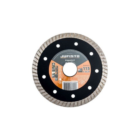 Jufisto Tarcza diamentowa do cięcia betonu Turbo 230x1.8mm JU-DCB-D230 Jufisto Tarcza diamentowa do cięcia betonu Turbo 230x1.8mm JU-DCB-D230