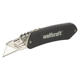 Nóż z ostrzem trapezowym, rekreacyjny, Wolfcraft WF4124000