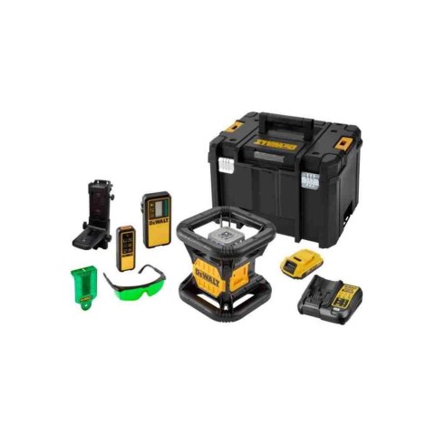 Dewalt Laser Obrotowy 18V 1X2,0Ah Zielona Wiązka 76M Dce079D1G Dce079D1G-Qw