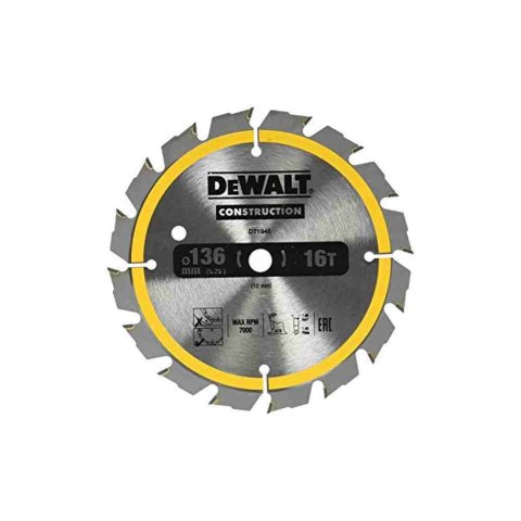 Dewalt Piła Tarczowa 136X10Mmx24Z Dt1947-Qz