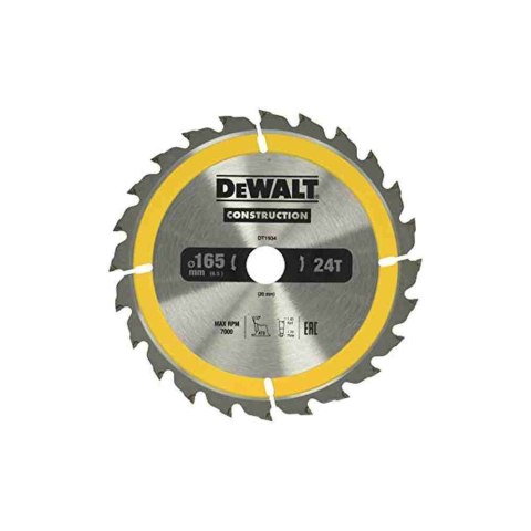 Dewalt Piła Tarczowa 165X20Mmx24Z Dt1934-Qz Dewalt Piła Tarczowa 165X20Mmx24Z Dt1934-Qz
